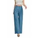 FUNYYZO Wide Leg Dress Pants for Women Work Slacks Business Casual Outfits