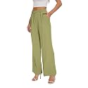 FUNYYZO Wide Leg Dress Pants for Women Work Slacks Business Casual Outfits