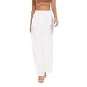 FUNYYZO Wide Leg Dress Pants for Women Work Slacks Business Casual Outfits