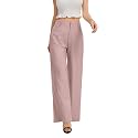 FUNYYZO Wide Leg Dress Pants for Women Work Slacks Business Casual Outfits