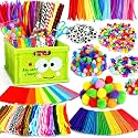 FUNZBO Arts and Crafts Supplies for Kids -Toddler Craft Kits