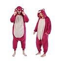 Funziez! Sherpa Bear Adult Onesie - Animal Halloween Costume - Plush Teddy One Piece Cosplay Suit for Adults, Women and Men