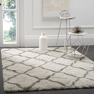 Fur Shaggy Rectangular Rugs And Carpets Modern