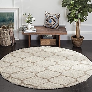 Fur Shaggy Rugs and Carpets Modern Plush