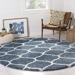 Fur Shaggy Rugs and Carpets Modern Plush