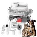 FurCare Pro 3-in-1 Grooming Kit with Vacuum Suction (99%) - Pet Dryer, Professional Clippers & Efficient Grooming Tools, 4L Dust Cup, Low Noise, Ideal for Dogs, Cats, and More