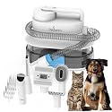 FurCare Pro 3-in-1 Grooming Kit with Vacuum Suction (99%), Dryer, and Professional Clippers. Includes Tools for Efficient Pet Grooming, 4L Dust Cup, Low Noise. Ideal for Dogs, Cats & More!