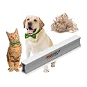FurDozer Pet Hair Remover &amp; Auto Detailing Tools - Cat &amp; Dog Hair Remover for Carpets, Car Interiors, Couches, Bedding, &amp; Pet Furniture (Gray, X3 MEGA - 10" Long)