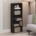 Furinno Basic 5-Tier Book Shelf with Open Shelves, Black Espresso