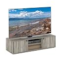 Furinno Classic Stand for TV up to 55 Inch, French Oak