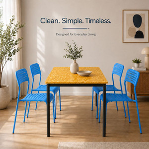 FURINNO Hevy Metal Fram With Unbreacble Plastic