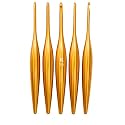 Furls Crochet Hook, Limited Edition Bronze Streamline Metal, Ergonomic Handle Crochet Hooks 7" (Bronze Streamline Metal, F - 3.75mm)