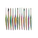 Furls Crochet Hook, Limited Edition Matte Aura Streamline Metal, Ergonomic Handle Crochet Hooks 7" (Matte, E - 3.50MM)