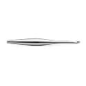 Furls Crochet Hook, Silver Streamline Metal, Ergonomic Handle Crochet Hooks 7" (Silver Metal, E - 3.50MM)