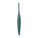 Furls Crochet Hook, Tempest Blue Streamline Metal, Ergonomic Handle Crochet Hooks 7" (Polished, E - 3.50MM)