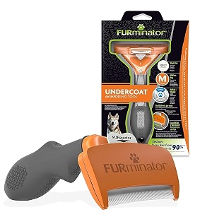 FURminator Undercoat deShedding Tool for Medium Short