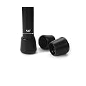 FURNIGEAR Chair Leg Tips Caps Non-Slip Rubber Leg Tips 5/8" Inner Diameter Chair Leg Floor Protectors Round Black 20 Pack