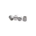 Furnigear Chair Leg Tips Caps Non-Slip Rubber Leg Tips 1-1/2” Inner Diameter Chair Leg Floor Protectors Round White, 4 Pack (Fit Round Diameter 38-39mm)