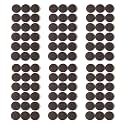 Furnigear Felt Furniture Pads for Hardwood Floors - Self Adhesive Chair Felt Pad, Floor Protector for Furniture Feet, Furniture Sliders Moving Furniture Smoothly, Anti Scratch 108 Pcs 1" Round Brown
