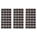 Furnigear Felt Furniture Pads for Hardwood Floors - Self Adhesive Chair Felt Pad, Floor Protector for Furniture Feet, Furniture Sliders Moving Furniture Smoothly, Anti Scratch 96 Pcs 3/4" Square Brown