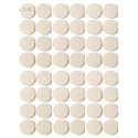Furnigear Felt Furniture Pads for Hardwood Floors - Self Adhesive Chair Felt Pads, Floor Protector for Furniture Feet, Furniture Sliders Moving Furniture Smoothly - Anti Scratch 48 Pcs 1-1/2" Round