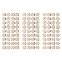 Furnigear Felt Furniture Pads for Hardwood Floors - Self Adhesive Chair Felt Pad, Floor Protector for Furniture Feet, Furniture Sliders Moving Furniture Smoothly, Anti Scratch 108 Pcs 5/8" Round Beige