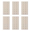 Furnigear Felt Furniture Pads for Hardwood Floors - Self Adhesive Chair Felt Pads, Floor Protector for Furniture Feet, Furniture Sliders Moving Your Furniture Smoothly - Anti Scratch 108 Pcs 1" Square