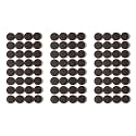 Furnigear Felt Furniture Pads for Hardwood Floors - Self Adhesive Chair Felt Pad, Floor Protector for Furniture Feet, Furniture Sliders Moving Furniture Smoothly, Anti Scratch 96 Pcs 3/4" Round Brown