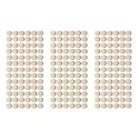 Furnigear Felt Pads Small 3/8" Felt Pads for Cabinet Doors Bumpers, Cabinet Cushion Dots Felt Cabinet Door Stops, Self Adhesive Thick Bumper Pads to Protect Surfaces -Anti Scratch 234 Pcs Round Beige