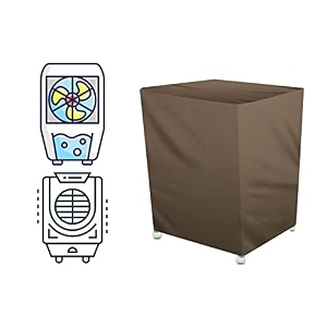 the furnishing tree air cooler cover compatible for symphony movicool xl 200 ltr desert cooler ployester beige