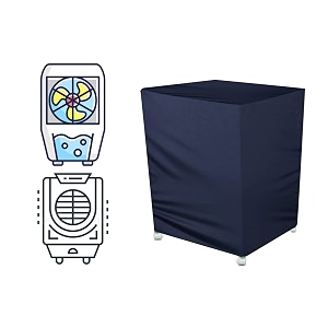 the furnishing tree air cooler cover compatible for symphony desert cooler ployester blue