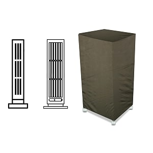 the furnishing tree air cooler cover compatible for symphony diet 50i 50 ltr tower cooler ployester military