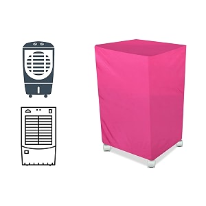 the furnishing tree air cooler cover compatible for symphony ninja personal 27 ltr medium tower cooler ployester pink