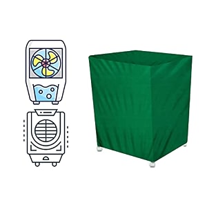 the furnishing tree air cooler cover compatible for symphony jumbo 45db 41 ltr desert cooler ployester green