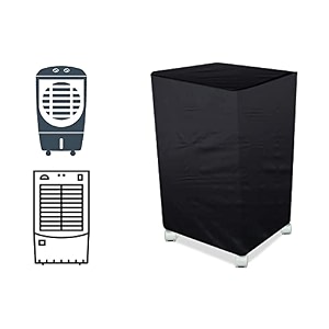 the furnishing tree air cooler cover compatible for symphony ninja personal 27 ltr medium tower cooler ployester black