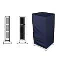 The Furnishing Tree Air Cooler Cover compatible for Symphony Diet 3D 40 Ltr Tower Cooler, Ployester, Blue