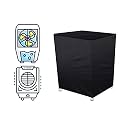 The Furnishing Tree Air Cooler Cover compatible for Symphony WINTER 80 XL 80 Ltr Desert Cooler, Ployester, Black