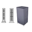 The Furnishing Tree Air Cooler Cover compatible for Symphony Duet i-s 6 Ltr Tower Cooler, Ployester, Grey