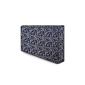 the furnishing tree polyester waterproof amp dustproof ledlcdmonitor tv cover suitable for all models of 32 inch tv dimensions of the cover wxhxd in inches  29x19x3  self pattern blue