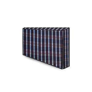 the furnishing tree polyester waterproof amp dustproof ledlcdmonitor tv cover suitable for all models of 32 inch tv dimensions of the cover wxhxd in inches  29x19x3  checkered pattern grey