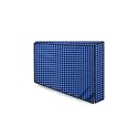 The Furnishing Tree Polyester Waterproof & Dustproof LED/LCD/Monitor TV Cover Suitable for All Models of 43 Inch TV, Dimensions of the Cover WxHxD In Inches: ( 39x24x3 ), Checkered Pattern Blue