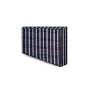The Furnishing Tree Polyester Waterproof &amp; Dustproof LED/LCD/Monitor TV Cover Suitable for All Models of 50 Inch TV, Dimensions of the Cover WxHxD In Inches: ( 45x30x4 ), Checkered Pattern Grey