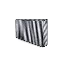 The Furnishing Tree Polyester Waterproof &amp; Dustproof LED/LCD/Monitor TV Cover Suitable for All Models of 43 Inch TV, Dimensions of the Cover WxHxD In Inches: ( 39x24x3 ), Checkered Pattern White