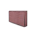 The Furnishing Tree Polyester Waterproof &amp; Dustproof LED/LCD/Monitor TV Cover Suitable for All Models of 24 Inch TV, Dimensions of the Cover WxHxD In Inches: ( 22x14x3 ), Checkered Pattern Beige