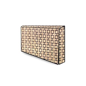 the furnishing tree waterproof amp dustproof pvc ledlcdmonitor tv cover suitable for all models of 40 inch tv dimensions of the cover wxhxd in inches  37x225x3  lattice pattern beige