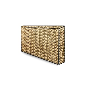 the furnishing tree waterproof amp dustproof pvc ledlcdmonitor tv cover suitable for all models of 40 inch tv dimensions of the cover wxhxd in inches 37x225x3 packed pattern light yellow