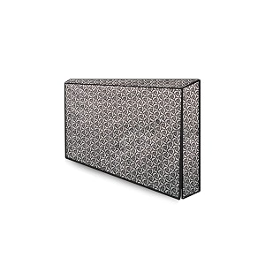 the furnishing tree waterproof amp dustproof pvc ledlcdmonitor tv cover suitable for all models of 55 inch tv dimensions of the cover wxhxd in inches 51x32x4 packed pattern grey