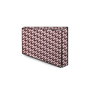 the furnishing tree waterproof amp dustproof pvc ledlcdmonitor tv cover suitable for all models of 24 inch tv dimensions of the cover wxhxd in inches  22x14x3  symmetric pattern maroon