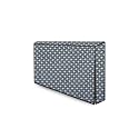 The Furnishing Tree Waterproof &amp; Dustproof PVC LED/LCD/Monitor TV Cover Suitable for All Models of 50 Inch TV, Dimensions of the Cover WxHxD In Inches: ( 45x30x4 ), Interlocked Ropes Pattern Grey