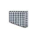 The Furnishing Tree Waterproof &amp; Dustproof PVC LED/LCD/Monitor TV Cover Suitable for All Models of 32 Inch TV, Dimensions of the Cover WxHxD In Inches: ( 29x19x3 ), Gingham Pattern Black &amp; White